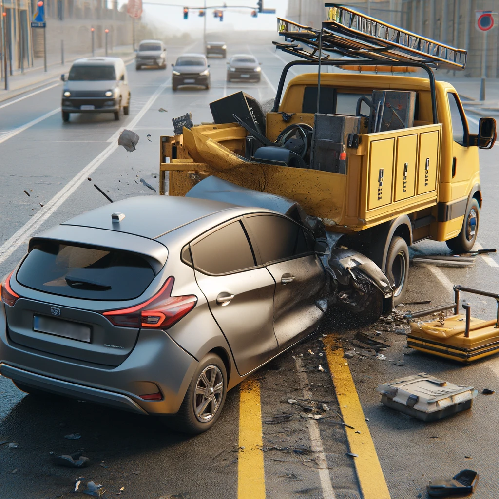 reducing rear end collisions with reflective tape