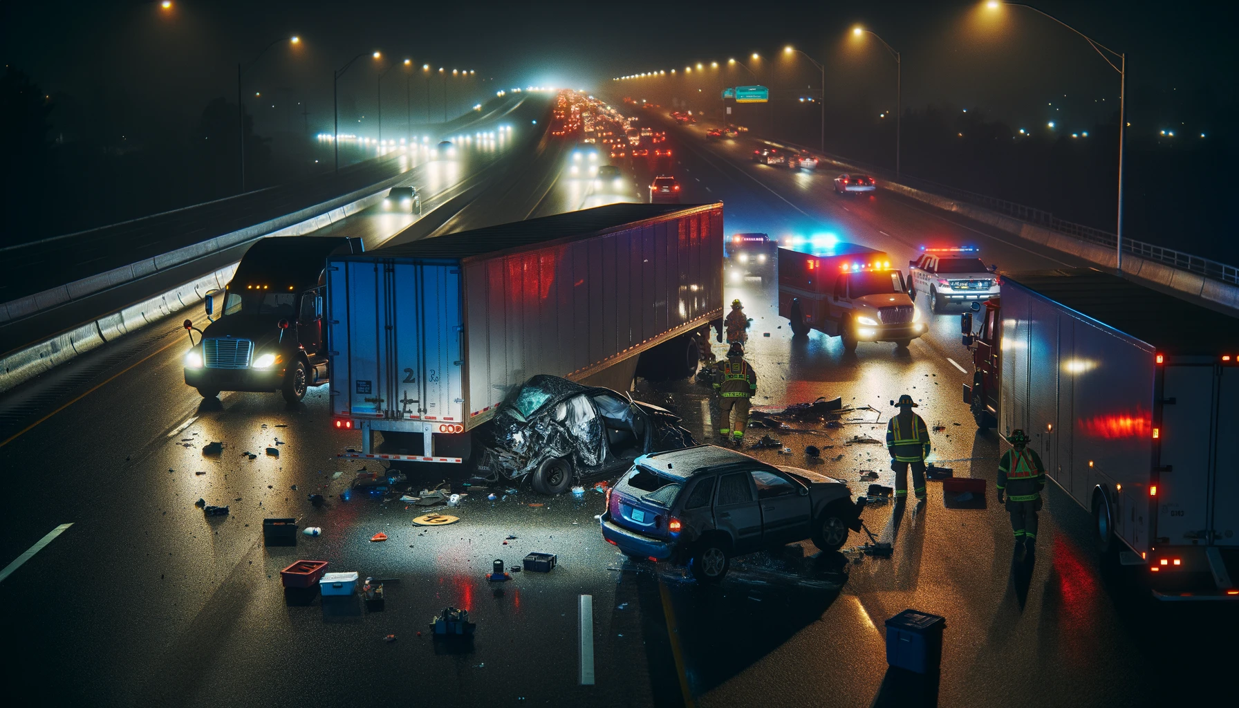 decline of accidents due to reflective tape