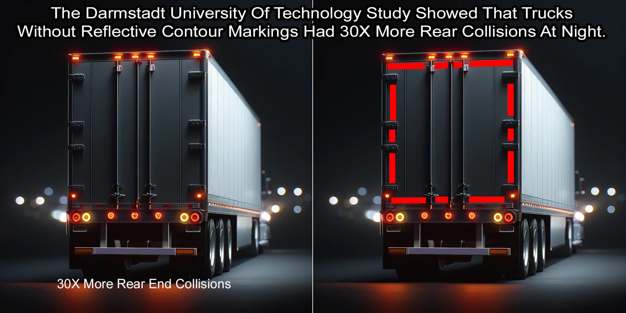 Darmstadt University of Technology Reflective Tape Study