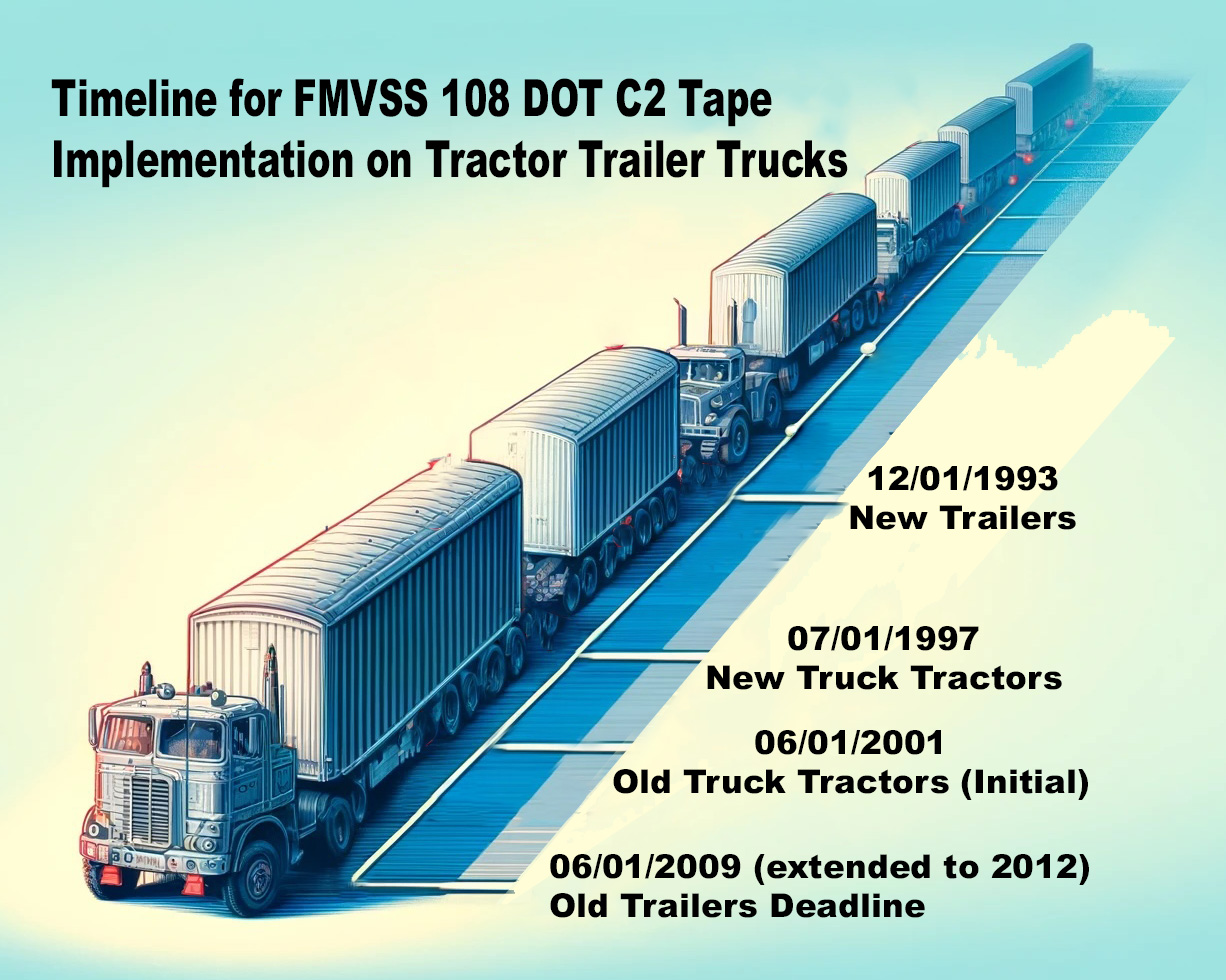 History of Truck Conspicuity DOT C2